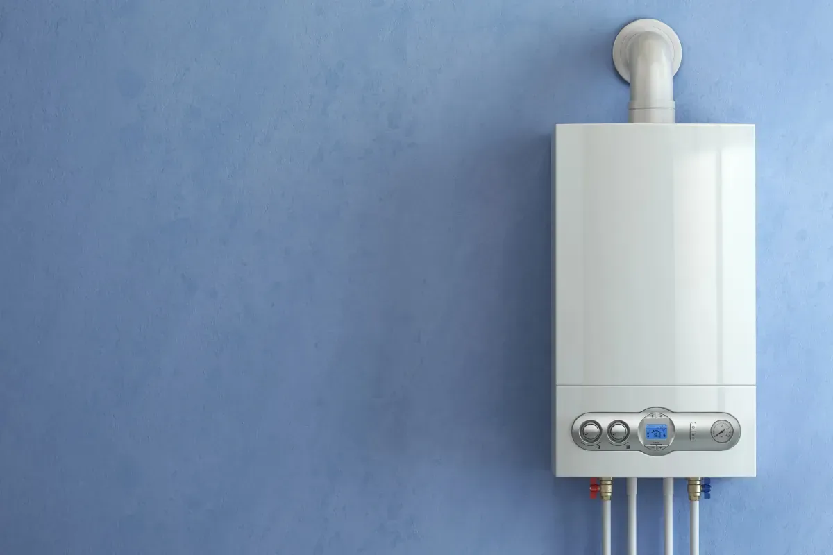 Chaudière à condensation entretenue par un chauffagiste indépendant dans les Yvelines